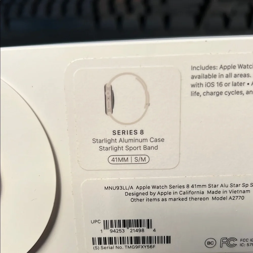 Starship Sport Band (41mm, S/M)
